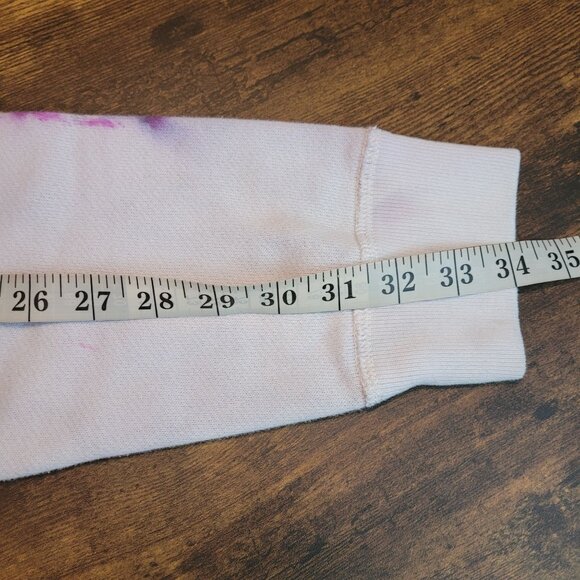 Abercrombie & Fitch Hoodie L Tie Dye Soft Fleece Stretch Pocket Front - Picture 9 of 10